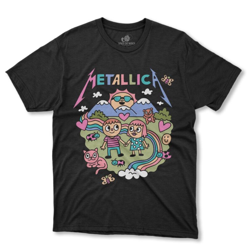 Playera | Metallica Caricatura Dibujo Sean Solomon