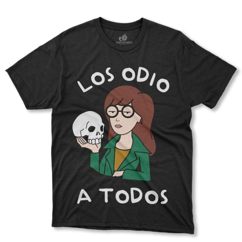 Playera | Daria Mtv Los Odio A Todos