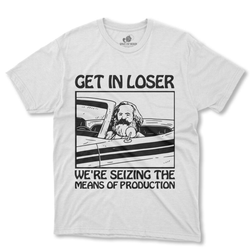 Playera | Karl Marx Get In Loser Communism
