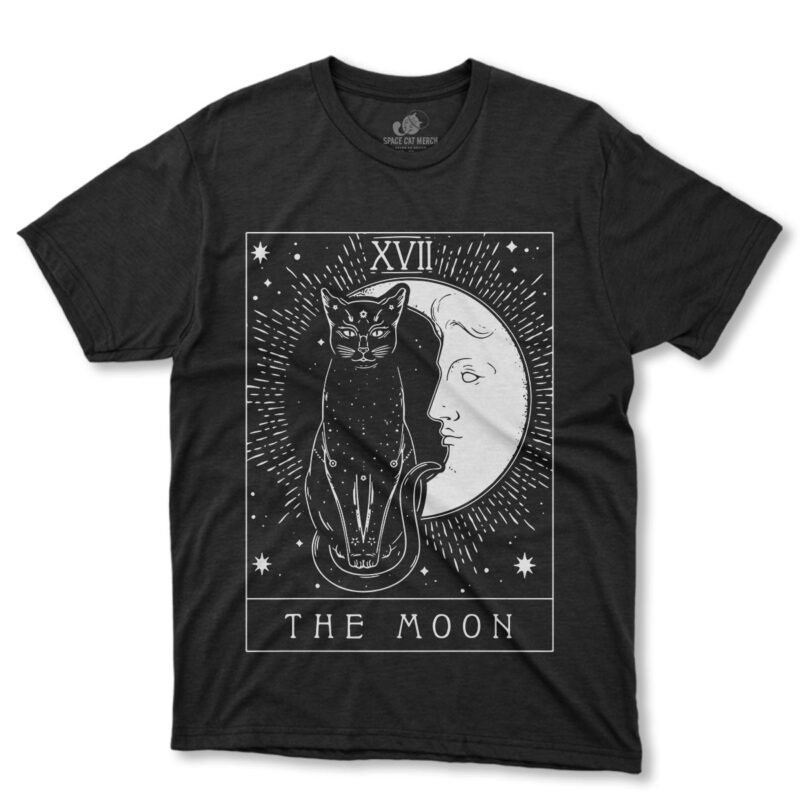 Playera | Tarot Gato Negro The Moon