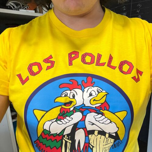 Click to view full screen Playera Los Pollos Hermanos Better Call Saul Breaking Bad photo review