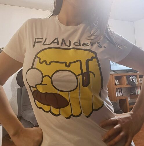 Click to view full screen Playera Flan Flanders Los Simpsons photo review