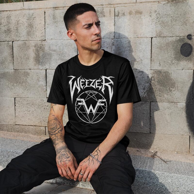 Playera | Weezer Logo Metal