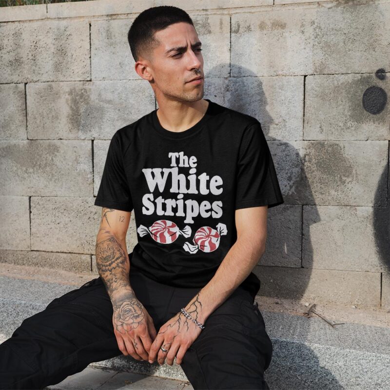 Playera | The White Stripes Peppermints