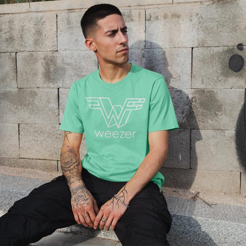 Playera | Weezer Logo Menta