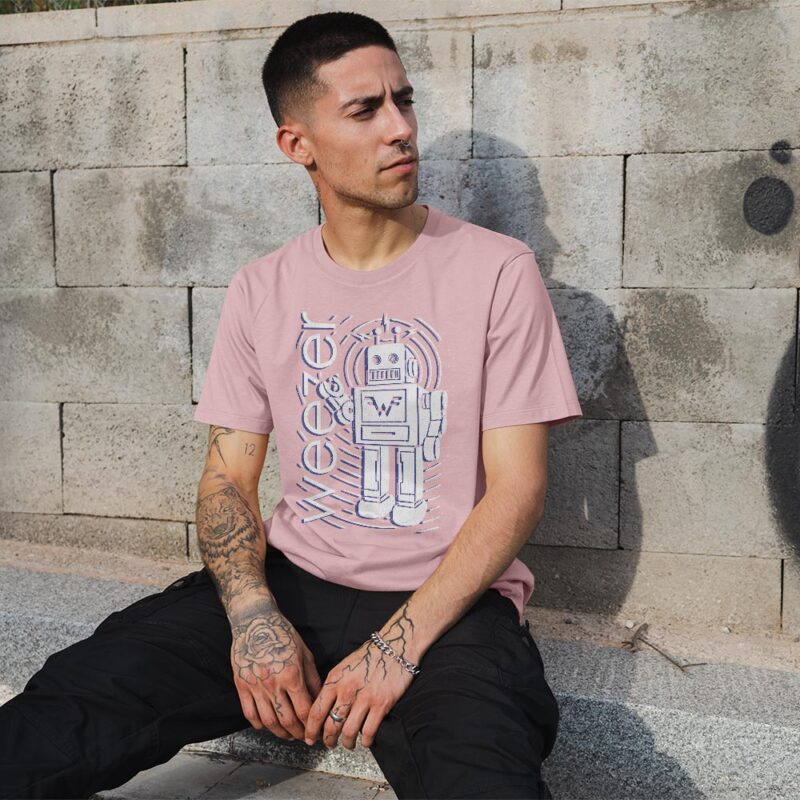 Playera | Weezer Robot Rosa